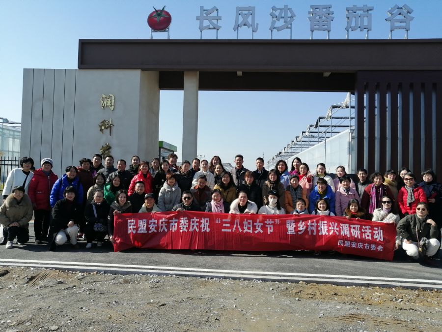 民盟安庆市委开展庆祝“三八妇女节” 暨乡村振兴调研活动